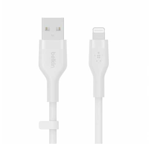BoostCharge Flex USB-A-kabel met Lightning-connector 1m Wit  Belkin