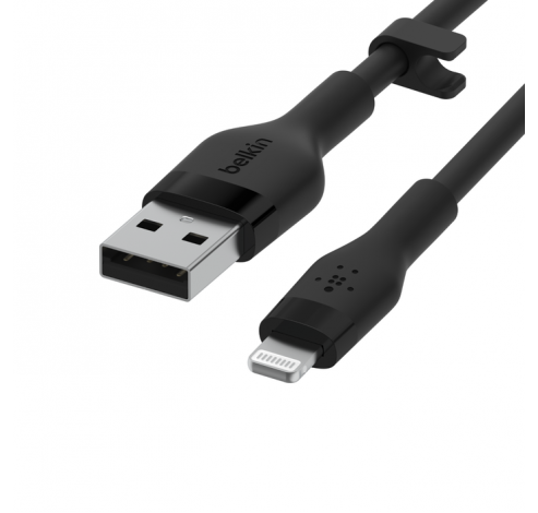 BoostCharge Flex USB-A-kabel met Lightning-connector 3m Zwart  Belkin
