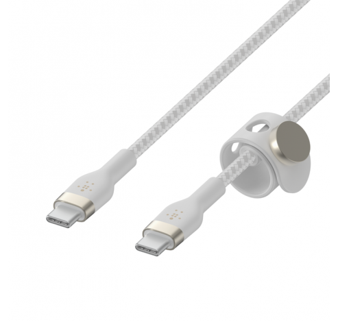 BoostCharge Pro Flex USB-C/USB-C-kabel 3m wit    Belkin