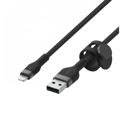 Câble BoostCharge Pro Flex USB-A avec connecteur Lightning 3m noir  Belkin