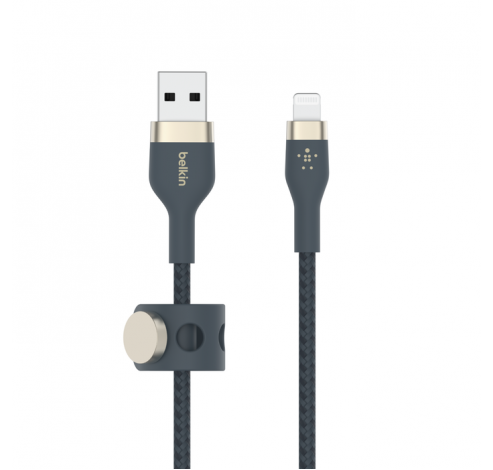 BoostCharge Pro Flex USB-A-kabel met Lightning-connector Blue 3m  Belkin