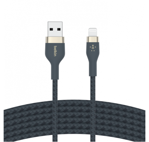 BoostCharge Pro Flex USB-A-kabel met Lightning-connector Blue 3m  Belkin