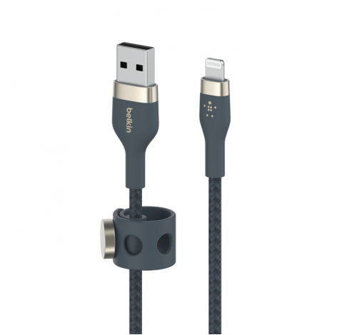 BoostCharge Pro Flex USB-A-kabel met Lightning-connector Blue 3m  Belkin