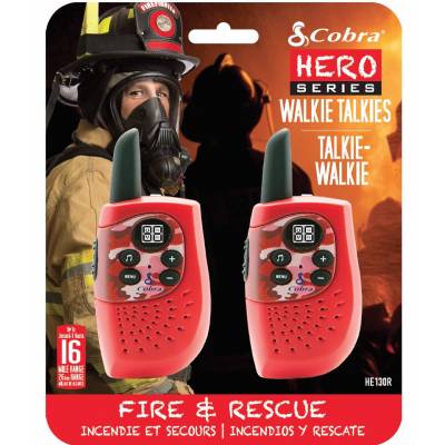 HM230R walkie talkie Hero Fire & rescue 2-pack rood  Cobra