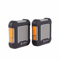 AU220 BG draagbare walkie talkie handsfree 3km range zwart 