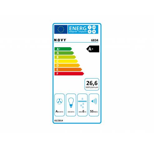 6834 Pureline 90 cm wit motor excl. led  Novy