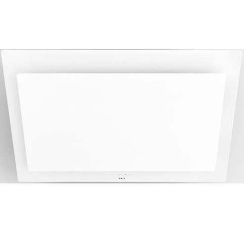 7839 Wandkap Vision 90cm wit glas recirculatie  Novy