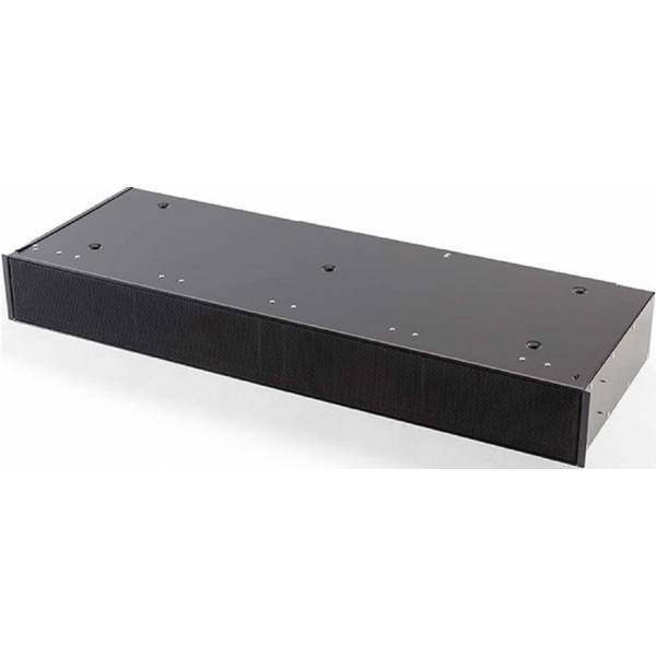 7922400 Plint recirculatiebox zwart met monoblockfilter H98mm 