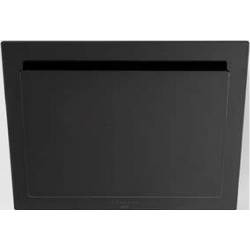 7858 Hotte murale Vision 75cm verre noir recirculation 