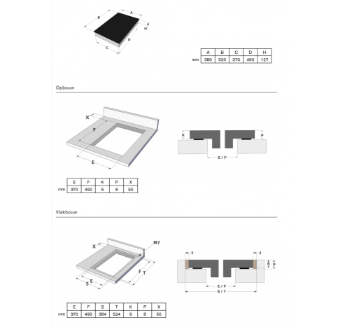 3773 Domino inductie wok  Novy