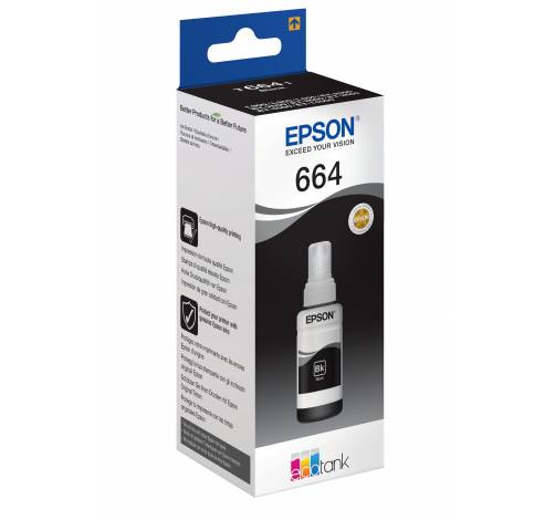 664 EcoTank Black ink bottle (70ml)  Epson
