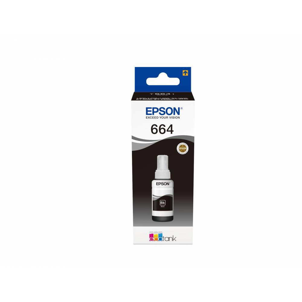 Epson Inktpatronen 664 EcoTank Black ink bottle (70ml)