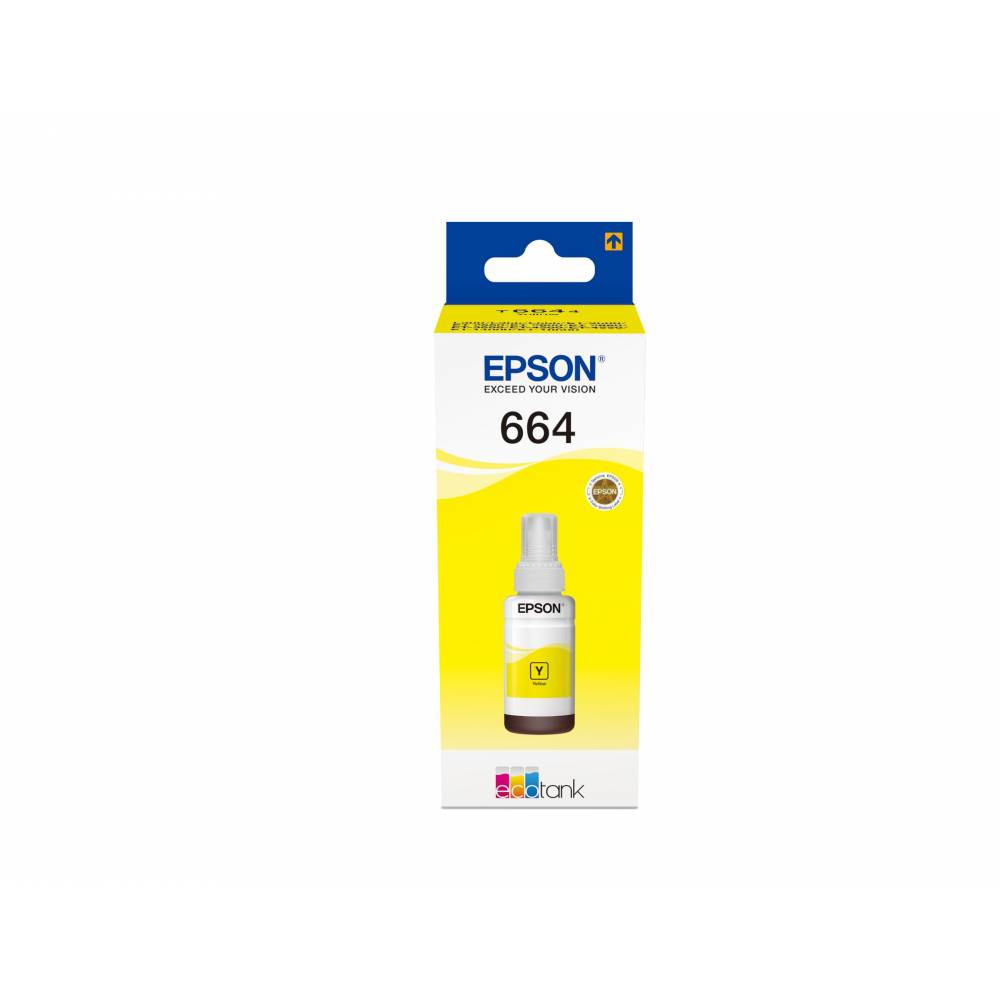 Epson Inktpatronen 664 EcoTank Yellow ink bottle (70ml)