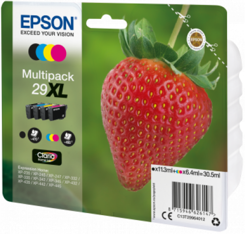 Multipack 4-colours 29XL Claria Home Ink  Epson