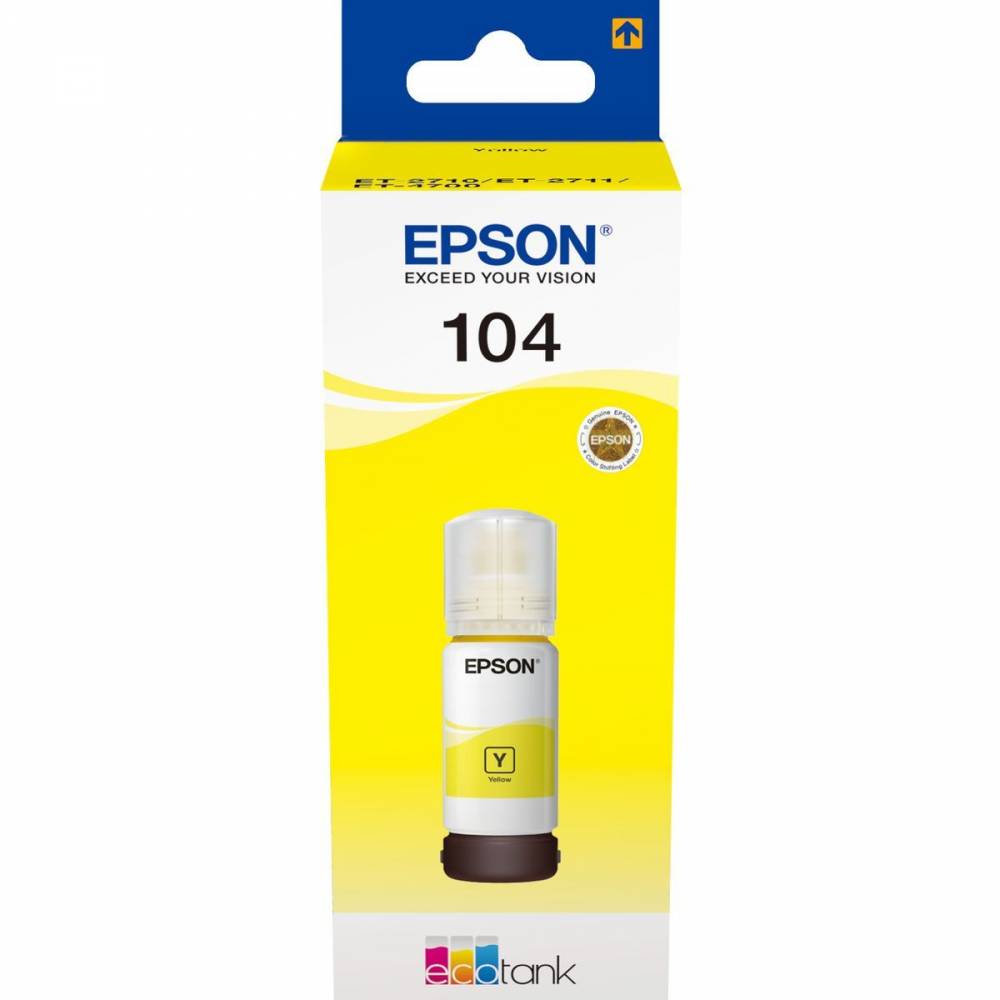 Epson Inktpatronen 104 EcoTank Geel