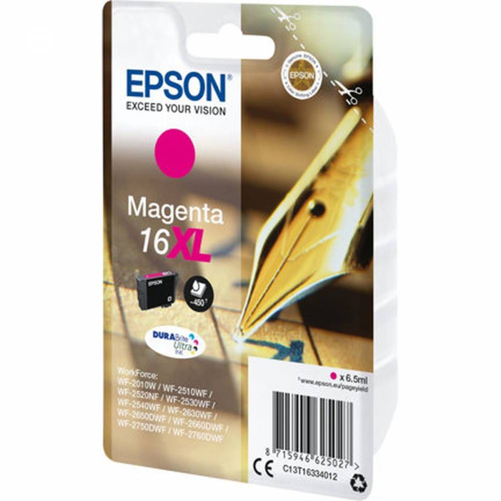 Epson Inktpatronen Singlepack Magenta 16XL DURABrite Ultra Ink