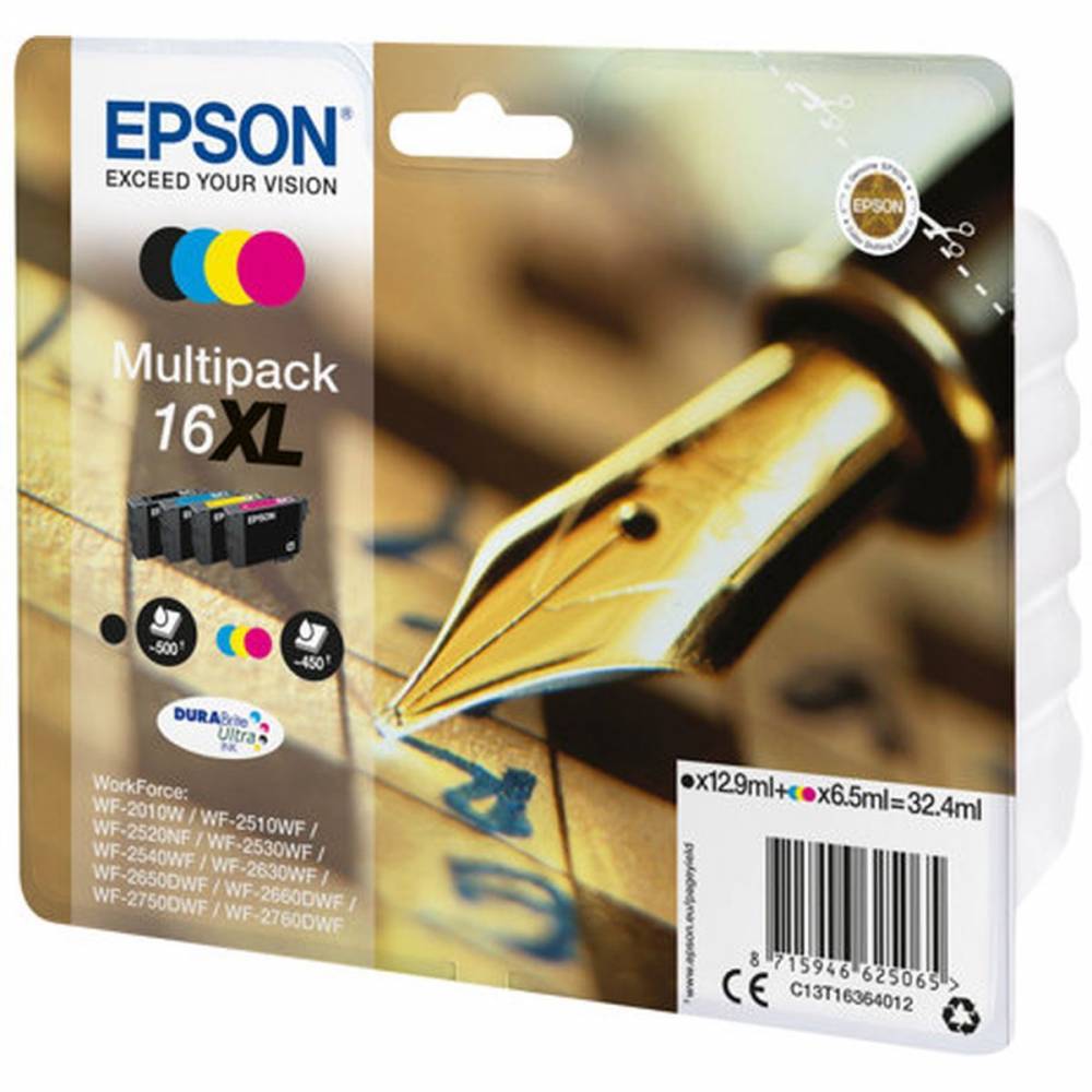 Epson Inktpatronen Multipack 4-colours 16XL DURABrite Ultra Ink