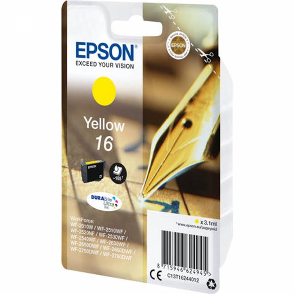 Epson Inktpatronen Singlepack Yellow 16 DURABrite Ultra Ink