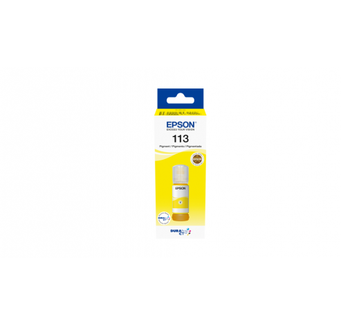 113 EcoTank Pigment Yellow ink bottle  Epson