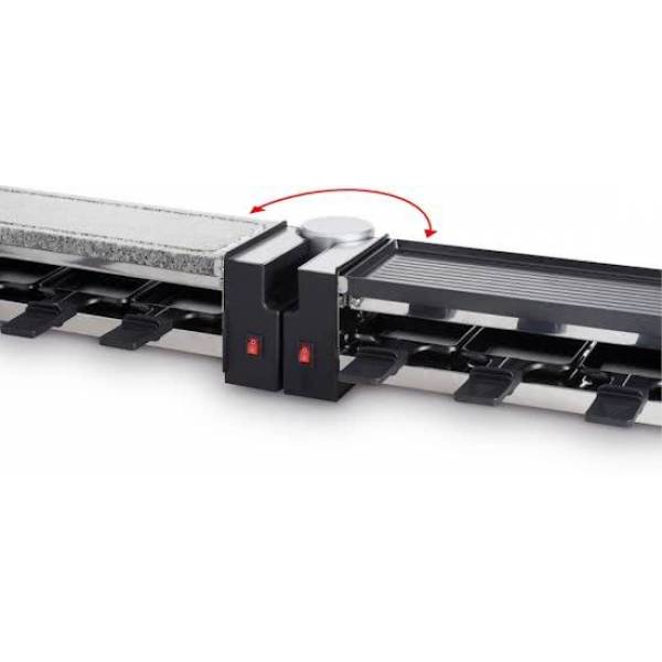 FR 2260 Uitklapbare Raclette & Steengrill Fritel FR 2260 Uitklapbare Raclette & Steengrill Fritel