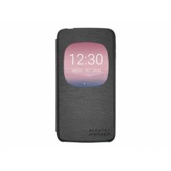 Alcatel Book Cover voor One Touch Idol 3 Donkergrijs 