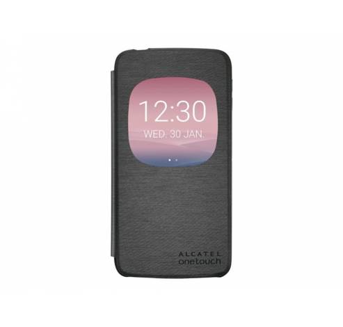 Book Cover pour One Touch Idol 3 Gris  Alcatel