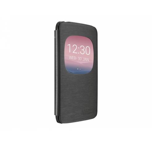 Book Cover pour One Touch Idol 3 Gris  Alcatel