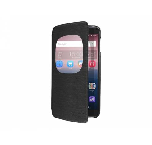 Book Cover pour One Touch Idol 3 Gris  Alcatel