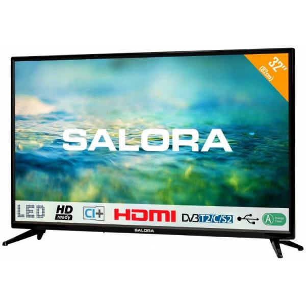 32"/82cm LED TV HD CI+ + usb mediaplayerzwart 32"/82cm LED TV HD CI+ + usb mediaplayerzwart