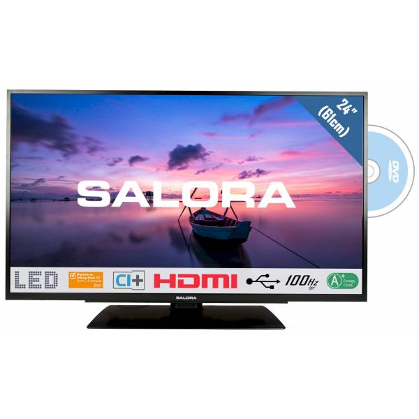 24"/61cm LED TV HD DVDzwart 24"/61cm LED TV HD DVDzwart