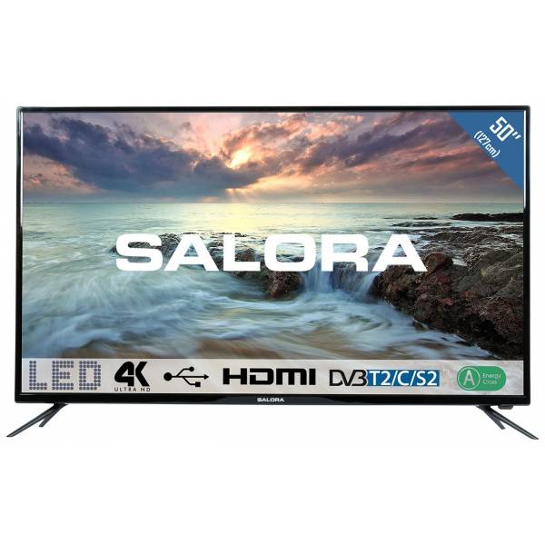 50"/127cm LED TV UHDzwart 50"/127cm LED TV UHDzwart