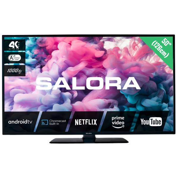 50UA330 50"/127 cm LED UHD TV Android Netflix Dolby HDR zwart 50UA330 50"/127 cm LED UHD TV Android Netflix Dolby HDR zwart