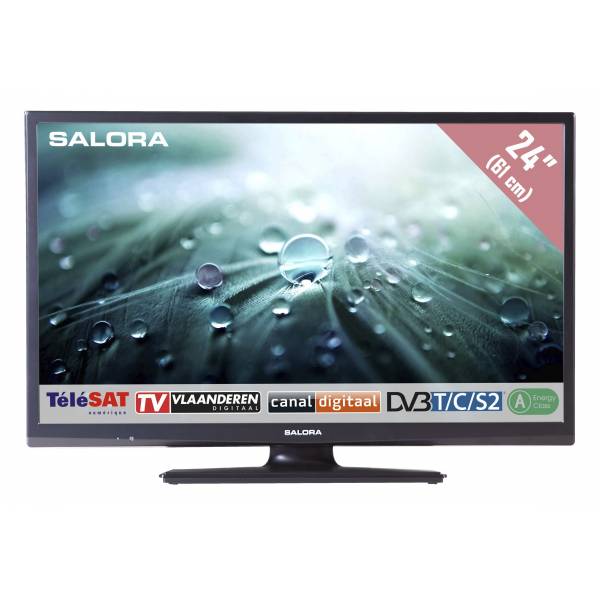 24LED9109CTS2 24"/61 cm travel TV 12/230 Volt zwart 24LED9109CTS2 24"/61 cm travel TV 12/230 Volt zwart