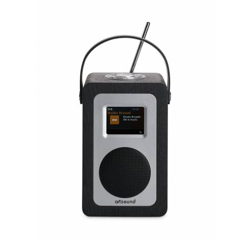 R4B portable radio Wifi/internet/FM/DAB+ zwart  ArtSound