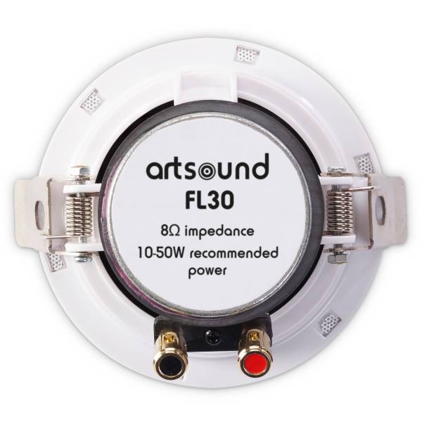 FL30 flat inbouw LS rond 20W wit (2pc) ArtSound