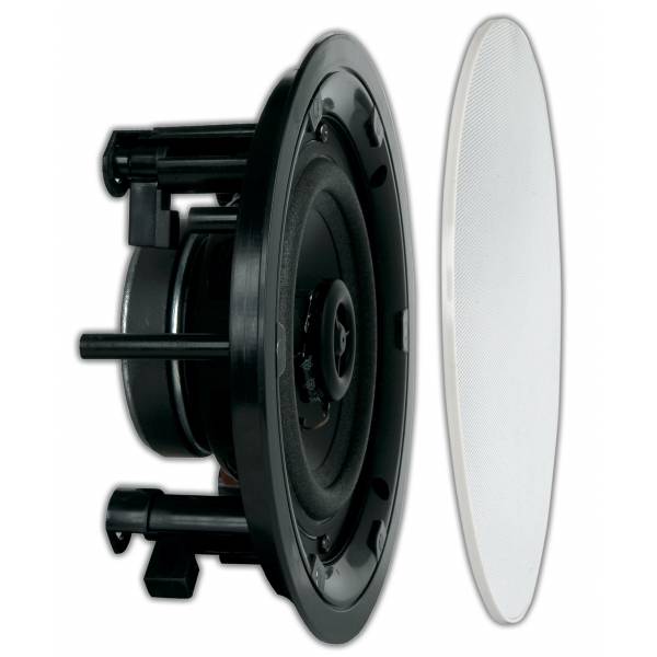 FL401 flat 2-weg inbouw LS rond 60W wit (2pc) ArtSound