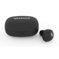 BRAINWAVE01 true wireless earbuds zwart 