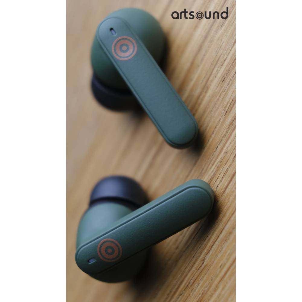 ArtSound Koptelefoons & Oordopjes BRAINWAVE03 ANC true wireless earbuds groen