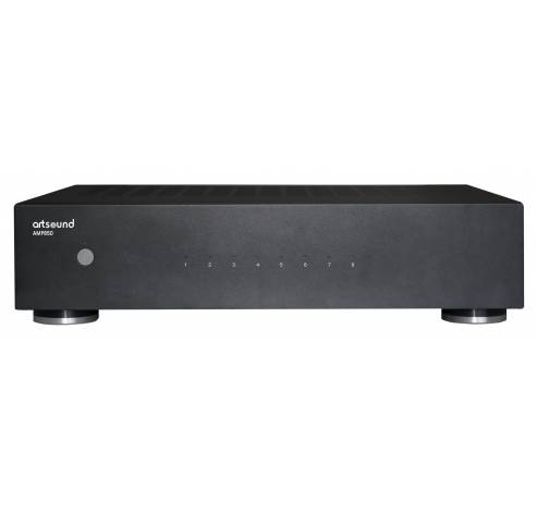 AMP850 multikanaalsversterker 8x50W zwart  ArtSound