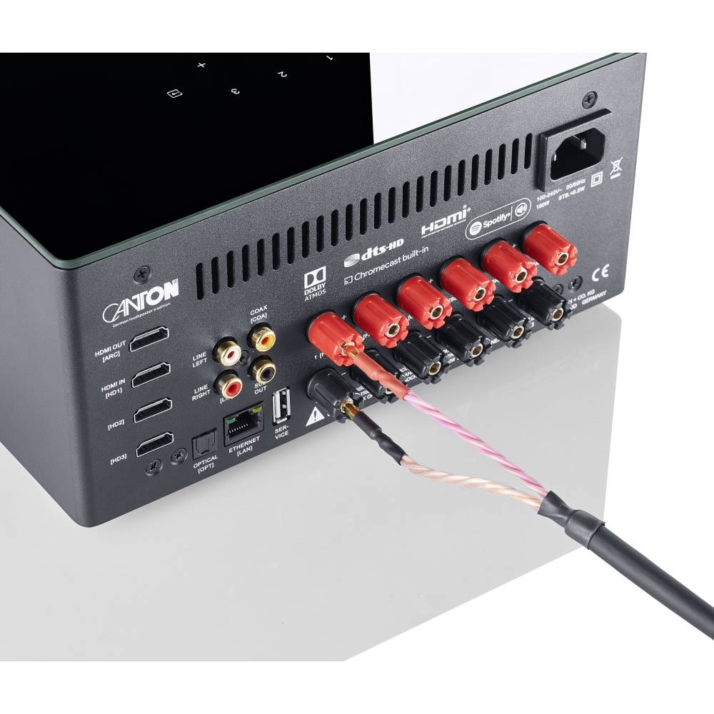 Canton Versterker Smart Amp 5.1 S2 smart amplifier versie 2021 zwart