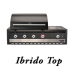 Ibrido Top gas/houtskool inbouwbarbecue Ibrido Top gas/houtskool inbouwbarbecue