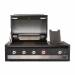 Ibrido Top gas/houtskool inbouwbarbecue Ibrido Top gas/houtskool inbouwbarbecue