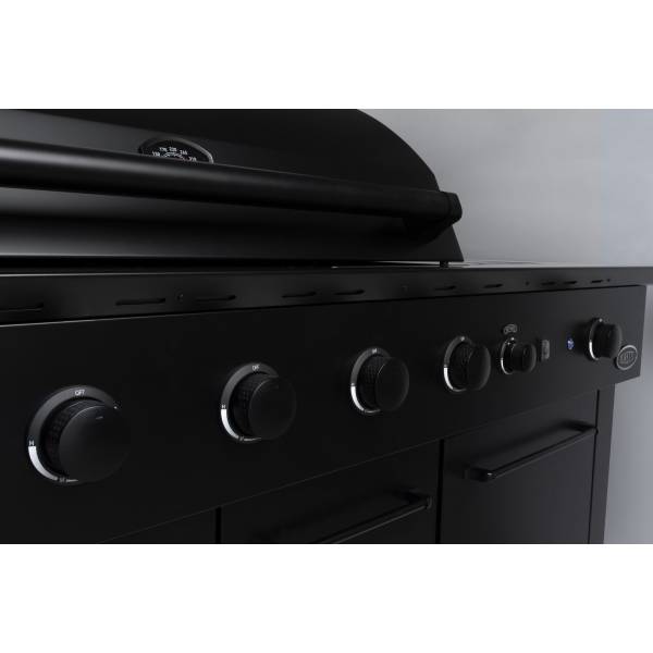 Luciano Zwart Gas Outdoor kitchen incl. koelkast Luciano Zwart Gas Outdoor kitchen incl. koelkast
