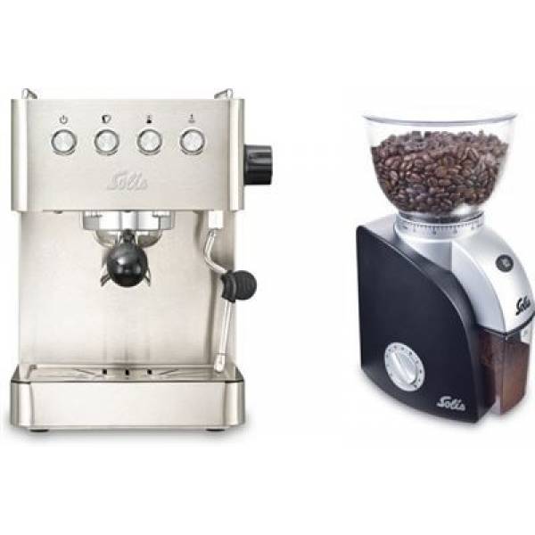 Barista Grand Gusto 1014 & Scala Plus 1661 bundel Solis Barista Grand Gusto 1014 & Scala Plus 1661 bundel Solis