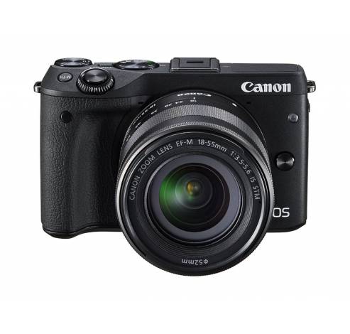 EOS M3 + EF-M 18-55mm + Strap + 16GB SD Card  Canon