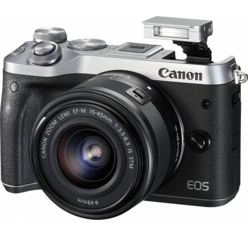 EOS M6 Zilver + 15-45mm IS STM  Canon