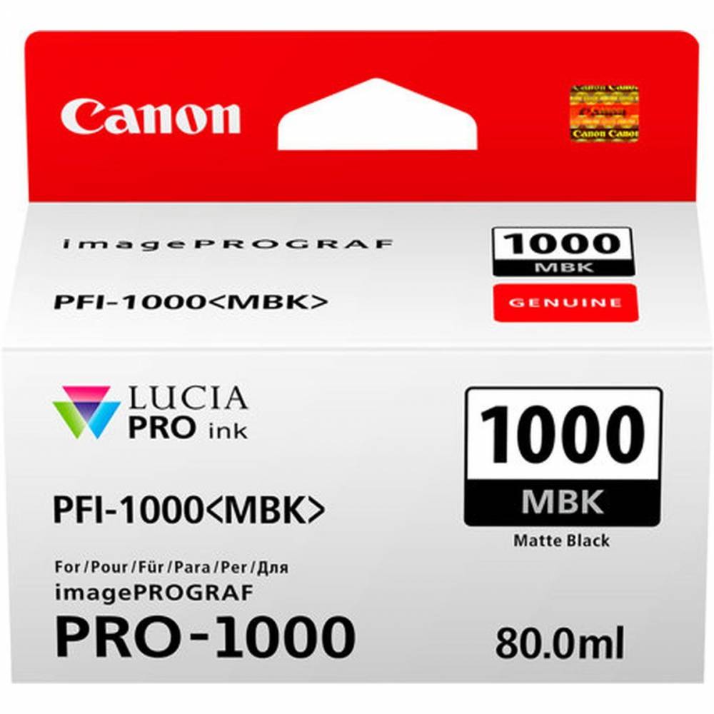 Canon Inktpatronen PFI-1000 Mat Black 0545C001