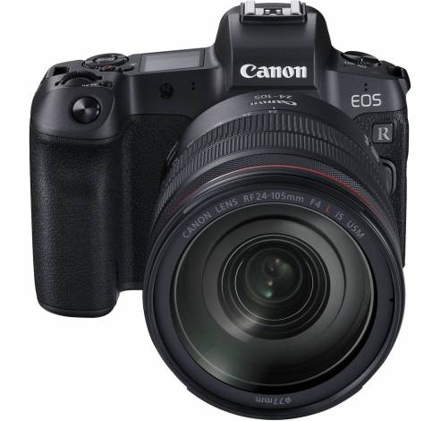 EOS R + EF to RF adapter + RF 24-105mm f/4L IS USM  Canon