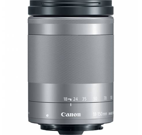 EF-M 18-150mm f/4.5-6.3 IS STIM Silver  Canon