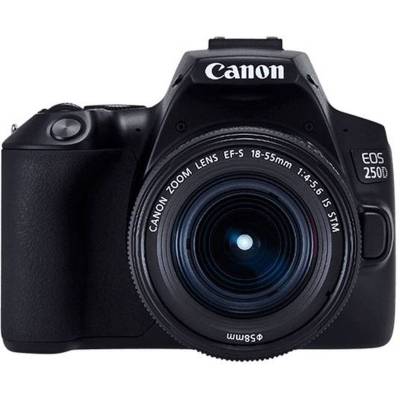 EOS 250D Black +18-55 + SB130  Canon